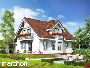 Archon+ Projekty domów - Dom w rododendronach 5 - widok 2