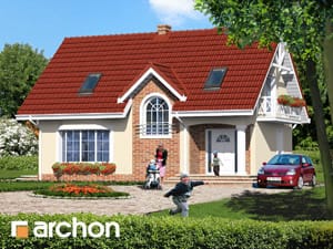 Archon+ Projekty domów - Dom w bukszpanie - widok 1