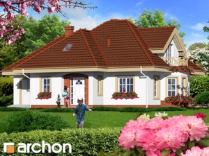 Archon+ Projekty domów - Dom pod akantem - widok 2