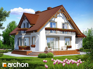 Archon+ Projekty domów - Dom w tamaryszkach 2 - widok 2