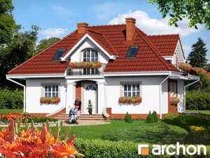 Archon+ Projekty domów - Dom w aloesie - widok 1