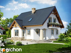 Archon+ Projekty domów - Dom w mandarynkach - widok 1