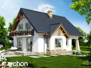 Archon+ Projekty domów - Dom w mandarynkach - widok 2