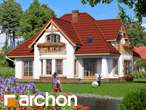 projekt domu - Dom w pomarańczach [ 168,5 m2 ] 