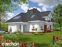 projekt domu - Dom w agreście [ 154,3 m2 ] 