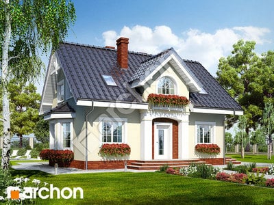 Archon+ Projekty domów - Dom w kolendrze 2 - widok 1