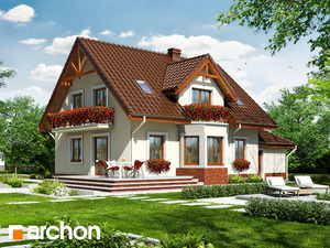 Archon+ Projekty domów - Dom w truskawkach 2 (G) - widok 2