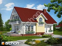 projekt domu - Dom w lukrecji [ 117,5 m2 ] 