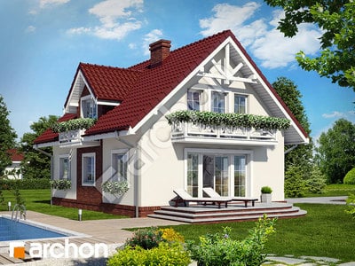 Archon+ Projekty domów - Dom w lukrecji - widok 2