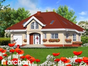 Archon+ Projekty domów - Dom w śnieżyczkach - widok 1