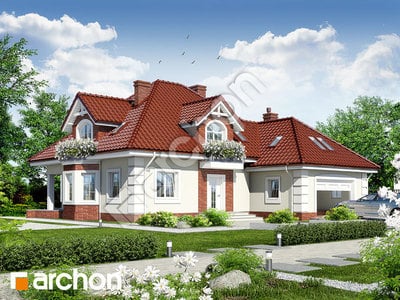 Archon+ Projekty domów - Dom w nagietkach 2 - widok 1