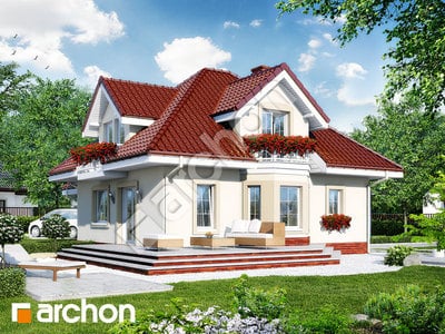 Archon+ Projekty domów - Dom w nektarynkach - widok 2