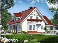 projekt domu - Dom pod pistacją (G) [ 158,1 m2 ] 