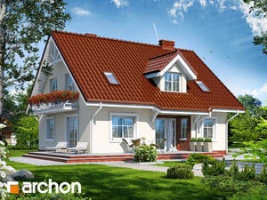 Archon+ Projekty domów - Dom pod pistacją (G) - widok 2