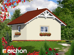 Archon+ Projekty domów - Garaż 1-stanowiskowy G13 - widok 2