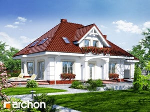 Archon+ Projekty domów - Dom w aksamitkach 3 - widok 1