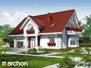 Archon+ Projekty domów - Dom w glicyniach 2 - widok 1