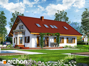 Archon+ Projekty domów - Dom pod jarząbem 3 - widok 2