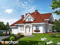 projekt domu - Dom w werbenach [ 122,2 m2 ] 