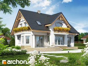 Archon+ Projekty domów - Dom w mirabelkach - widok 2