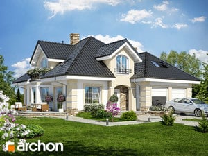 Archon+ Projekty domów - Dom w dąbrówkach (G2) - widok 1