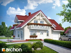 Archon+ Projekty domów - Dom w rododendronach 3 (G) - widok 1