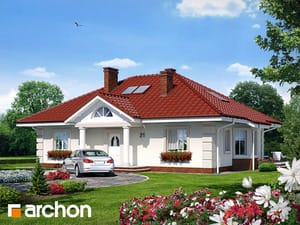 Archon+ Projekty domów - Dom pod jarząbem (PD) - widok 1