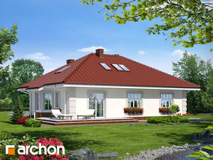 Archon+ Projekty domów - Dom pod jarząbem (PD) - widok 2