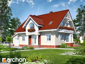 Archon+ Projekty domów - Dom w mirabelkach (G) - widok 1