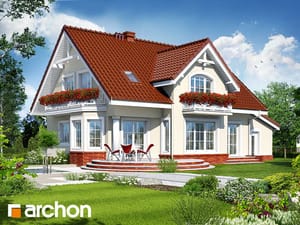 Archon+ Projekty domów - Dom w mirabelkach (G) - widok 2