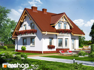 Archon+ Projekty domów - Dom w tamaryszkach 3 - widok 2