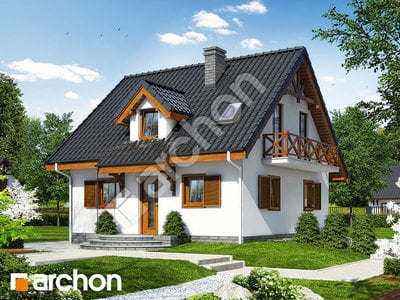 Archon+ Projekty domów - Dom w poziomkach 3 (P) - widok 1