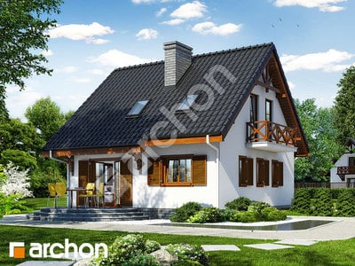 Archon+ Projekty domów - Dom w poziomkach 3 (P) - widok 2