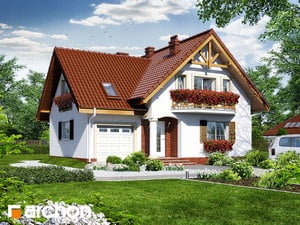 Archon+ Projekty domów - Dom w skalniakach - widok 1