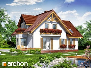 Archon+ Projekty domów - Dom w skalniakach - widok 2