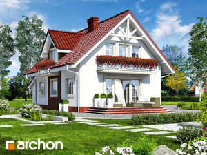 Archon+ Projekty domów - Dom w lukrecji (G) - widok 2