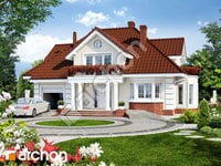 projekt domu - Dom w wiciokrzewie [ 165,9 m2 ] 