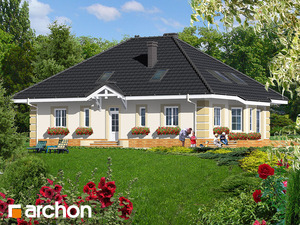 Archon+ Projekty domów - Dom pod jarząbem 4 (PD) - widok 2