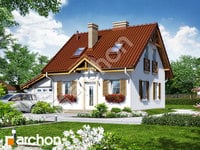 projekt domu - Dom w borówkach (G) [ 69,9 m2 ] 