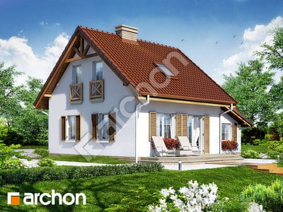 Archon+ Projekty domów - Dom w borówkach (G) - widok 2
