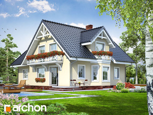 Archon+ Projekty domów - Dom w borowikach - widok 2