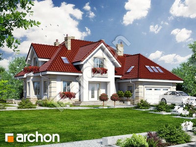 Archon+ Projekty domów - Dom w cynamonie - widok 1