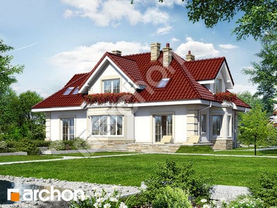 Archon+ Projekty domów - Dom w cynamonie - widok 2
