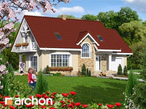 Archon+ Projekty domów - Dom w bukszpanie (G) - widok 1
