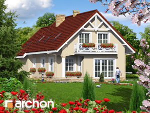 Archon+ Projekty domów - Dom w bukszpanie (G) - widok 2