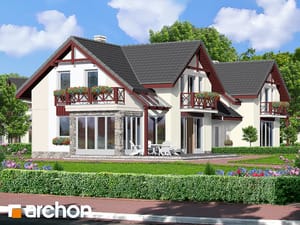 Archon+ Projekty domów - Dom w piniach - widok 1