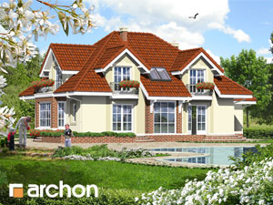 Archon+ Projekty domów - Dom w lnie - widok 2