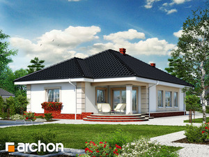 Archon+ Projekty domów - Dom w imbirze - widok 2