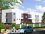 projekt domu - Dom w mircie [ 127,0 m2 ] 