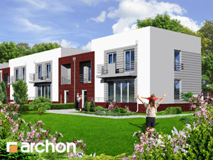 Archon+ Projekty domów - Dom w mircie - widok 2